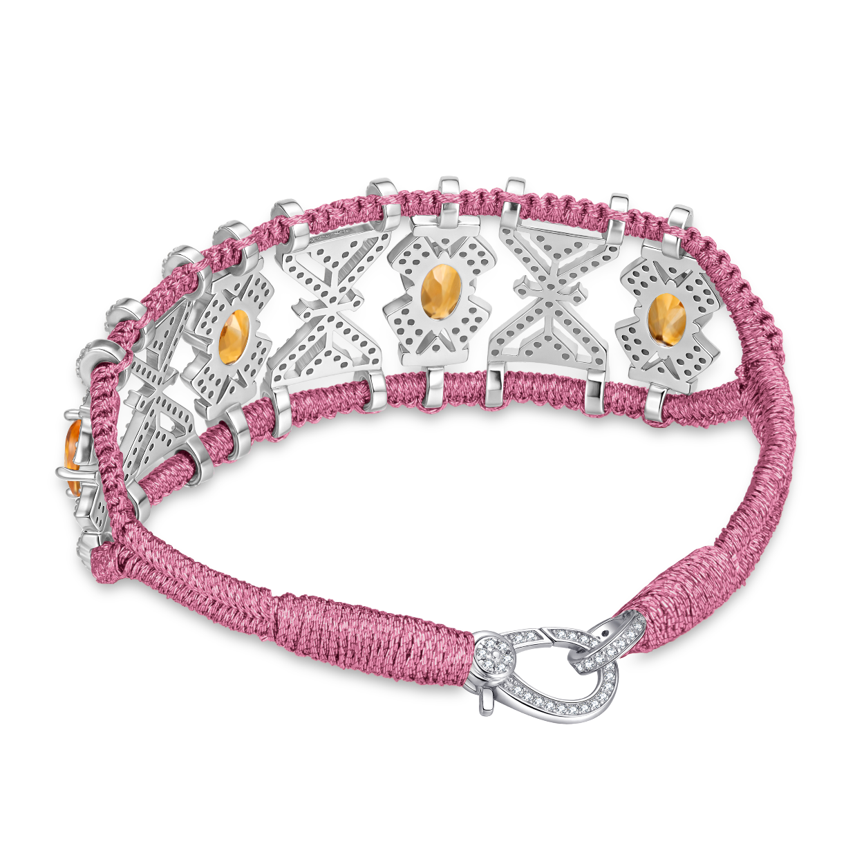 Bracelet Fortalezza Candy - Citrines