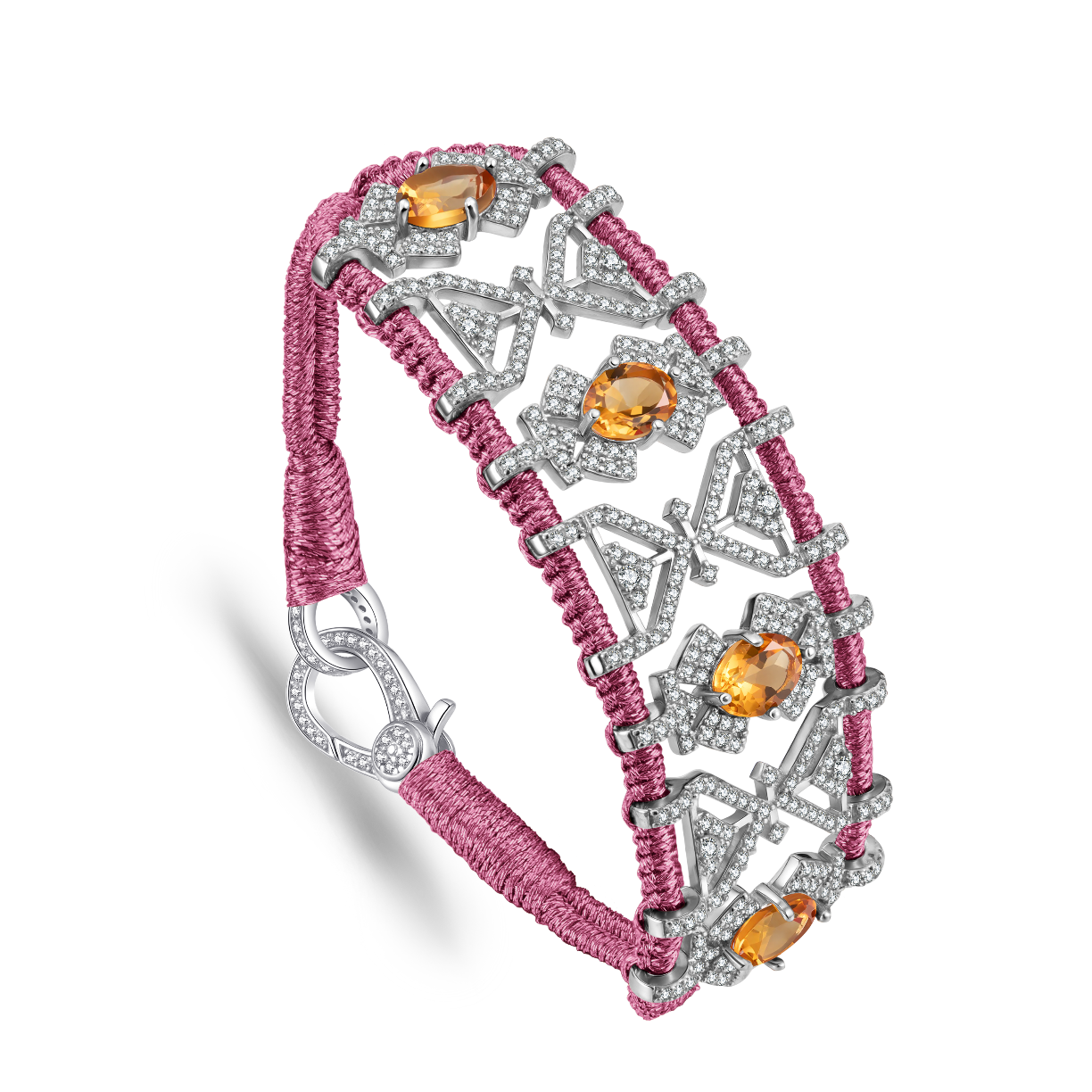 Bracelet Fortalezza Candy - Citrines