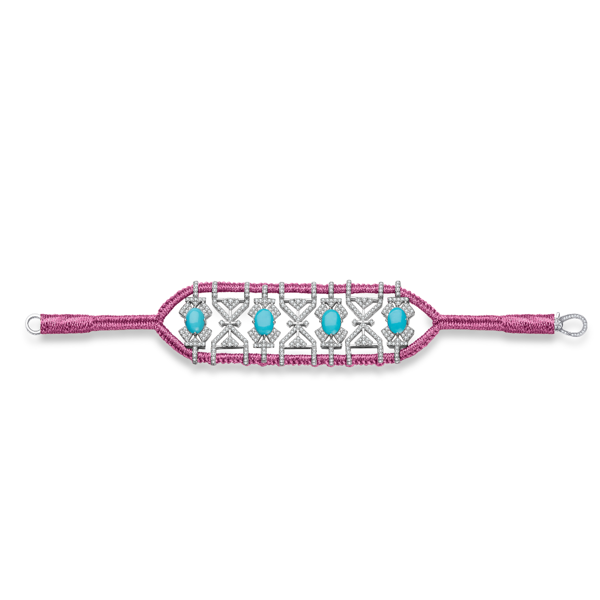 Bracelet Fortalezza Candy - Turquoises