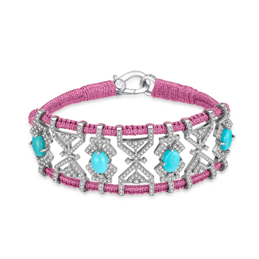 Bracelet Fortalezza Candy - Turquoises