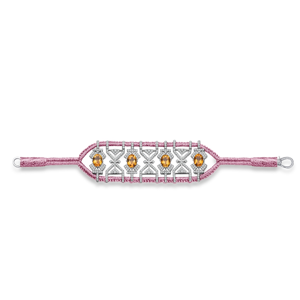 Bracelet Fortalezza Baby - Citrines