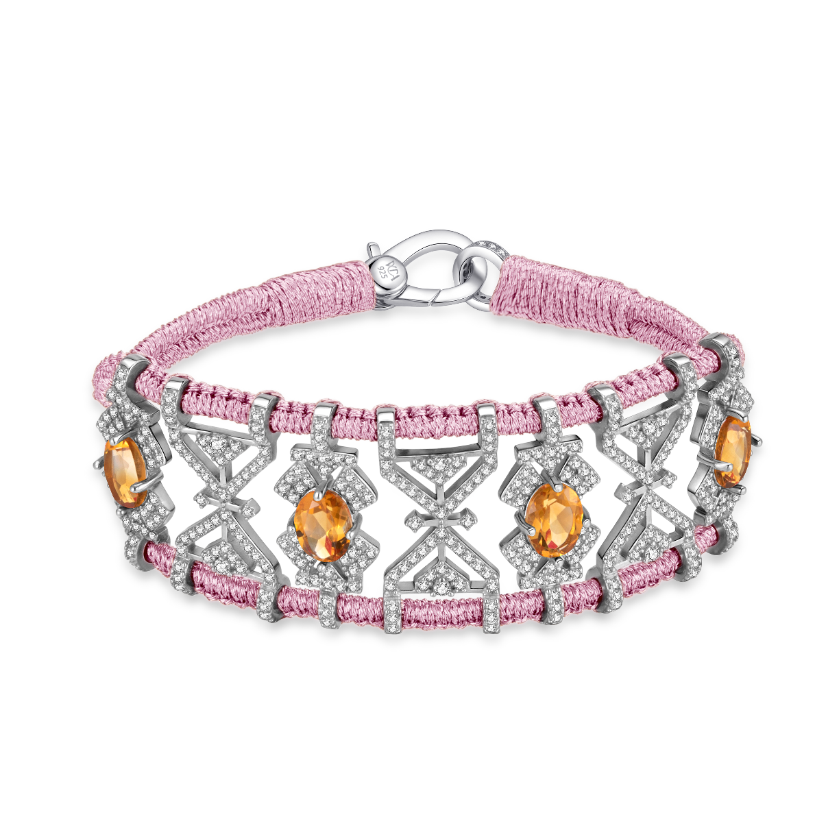 Bracelet Fortalezza Baby - Citrines