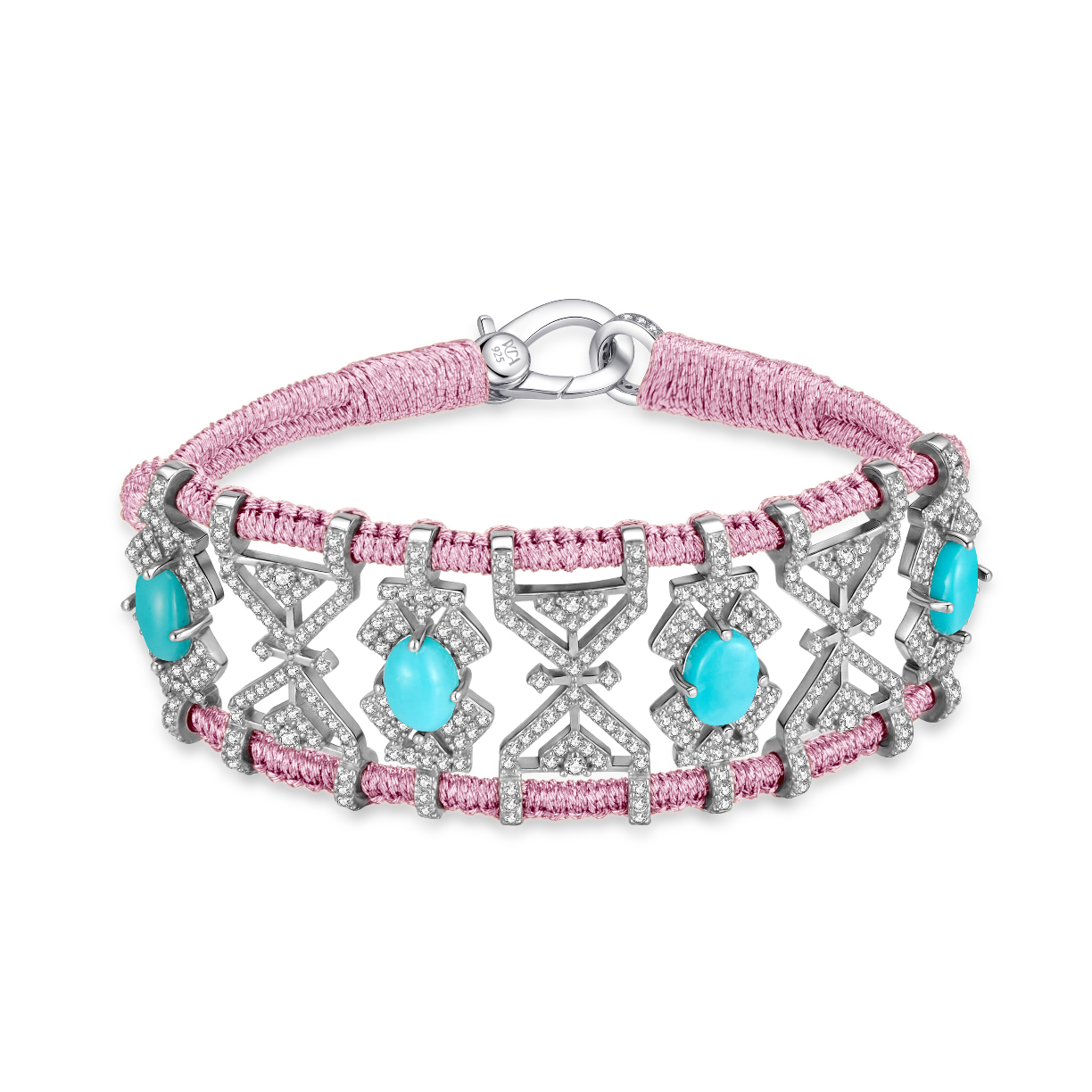 Bracelet Fortalezza Baby - Turquoises