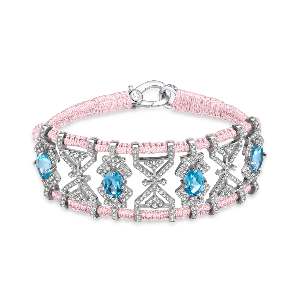 Bracelet Fortalezza unicorn - Topazes