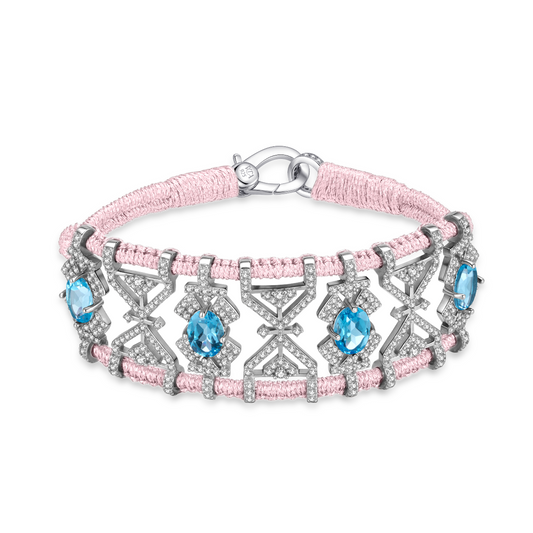 Bracelet Fortalezza unicorn - Topazes