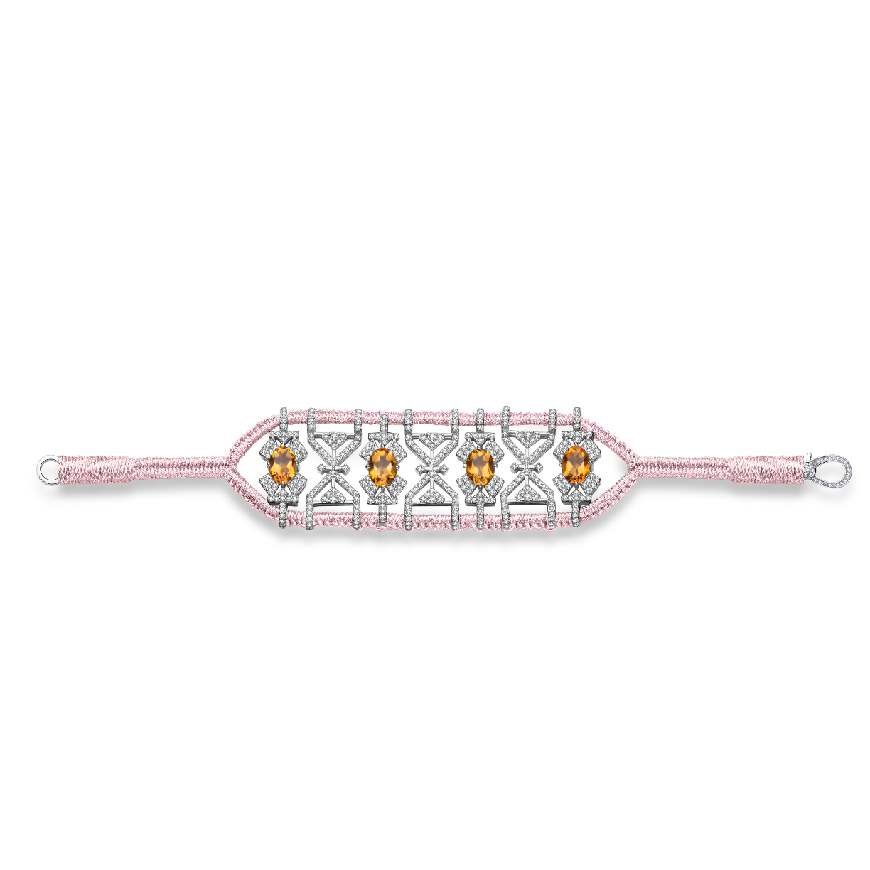 Bracelet Fortalezza Unicorn - Citrines