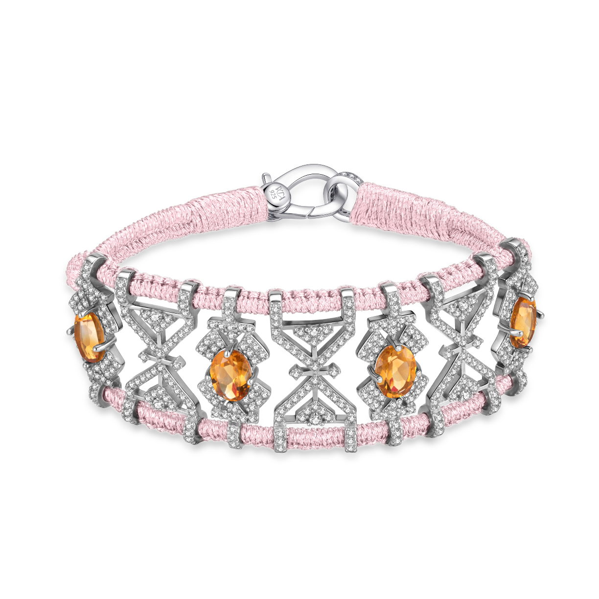 Bracelet Fortalezza Unicorn - Citrines