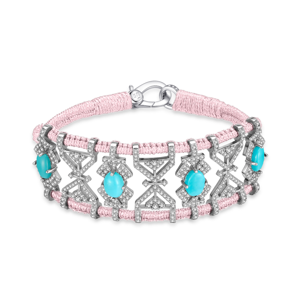 Bracelet Fortalezza Unicorn - Turquoises