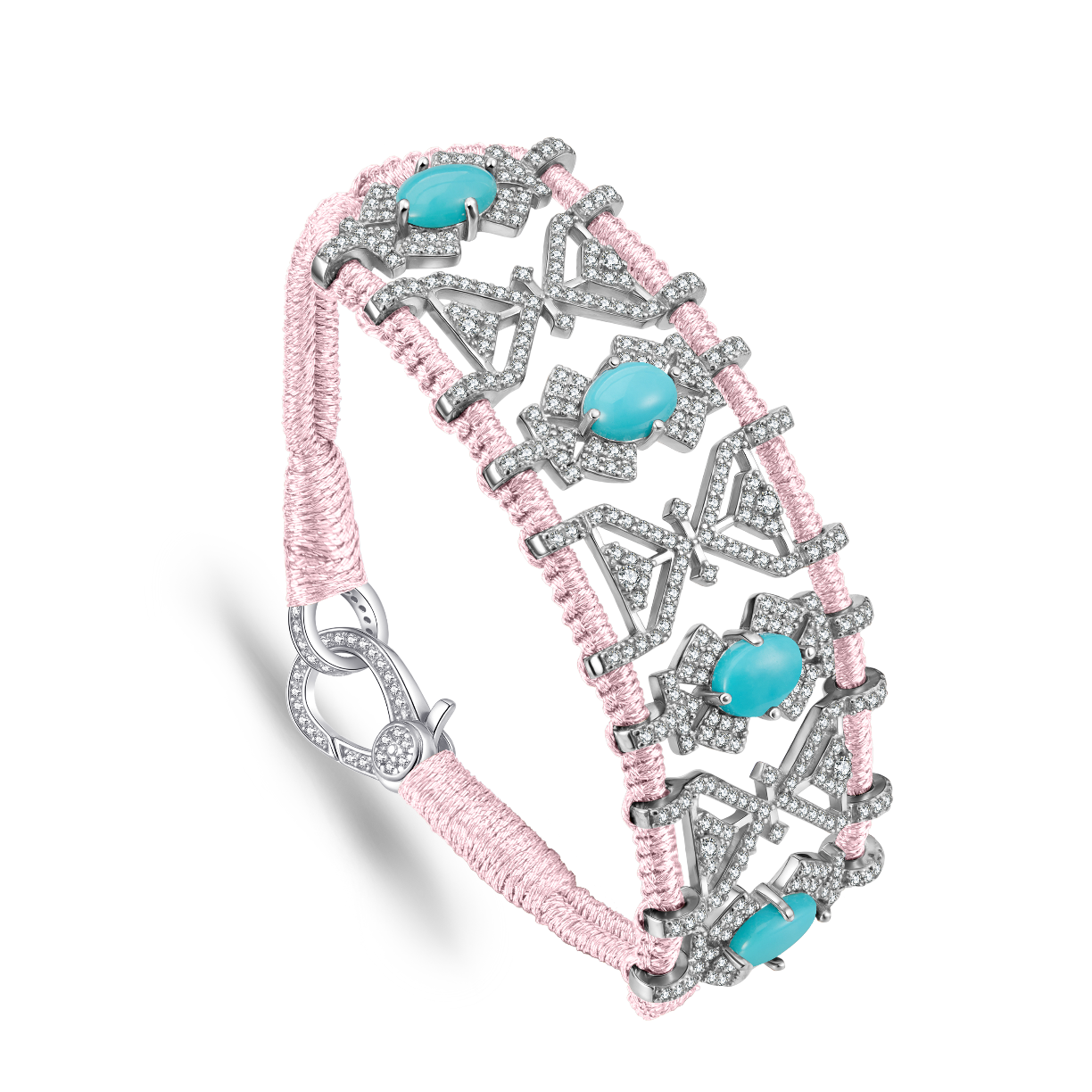 Bracelet Fortalezza Unicorn - Turquoises
