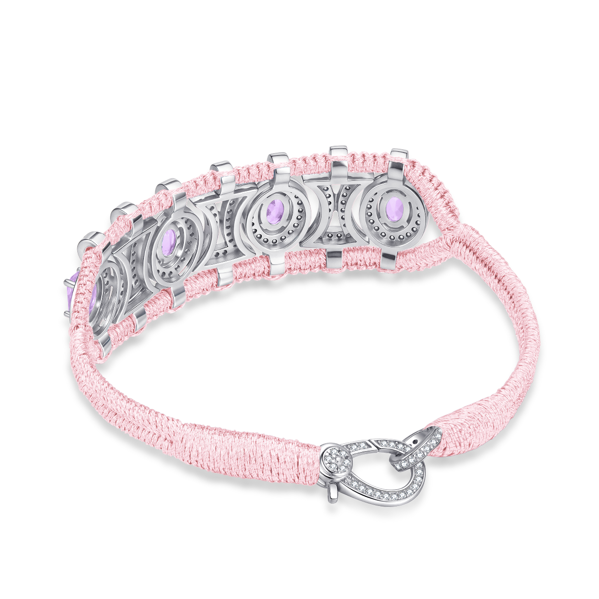 Bracelet Olinda unicorn - Améthystes
