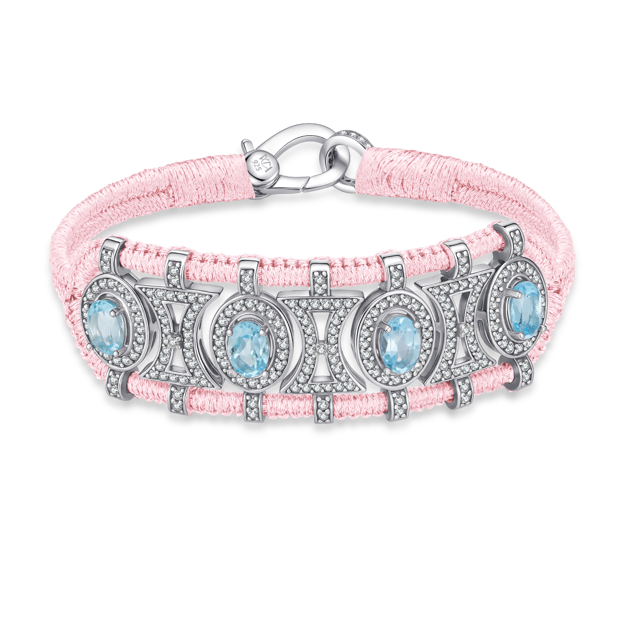 Bracelet Olinda unicorn - Topazes
