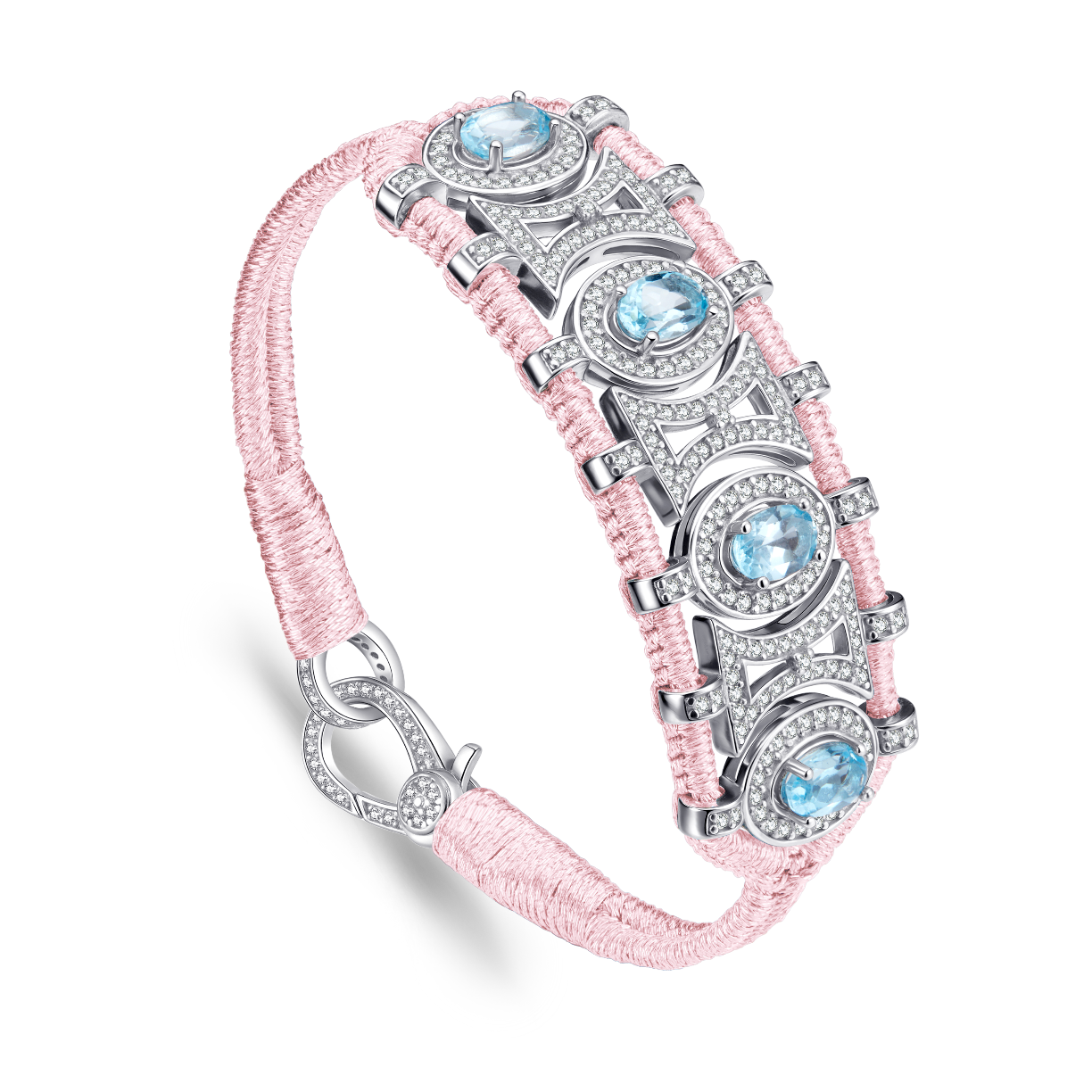 Bracelet Olinda unicorn - Topazes