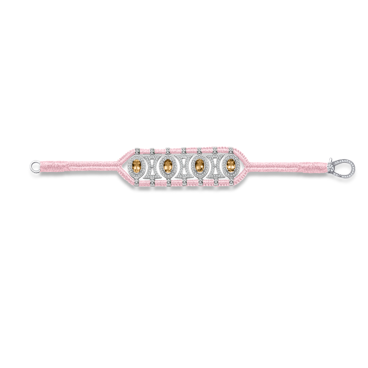 Olinda unicorn bracelet - Citrines