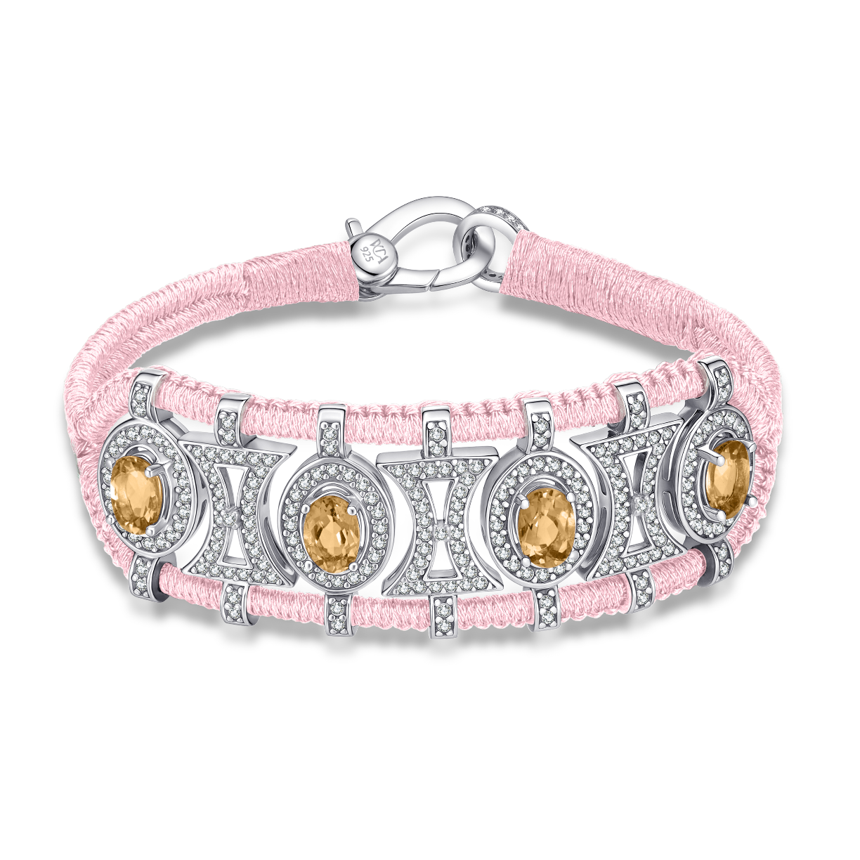 Olinda unicorn bracelet - Citrines