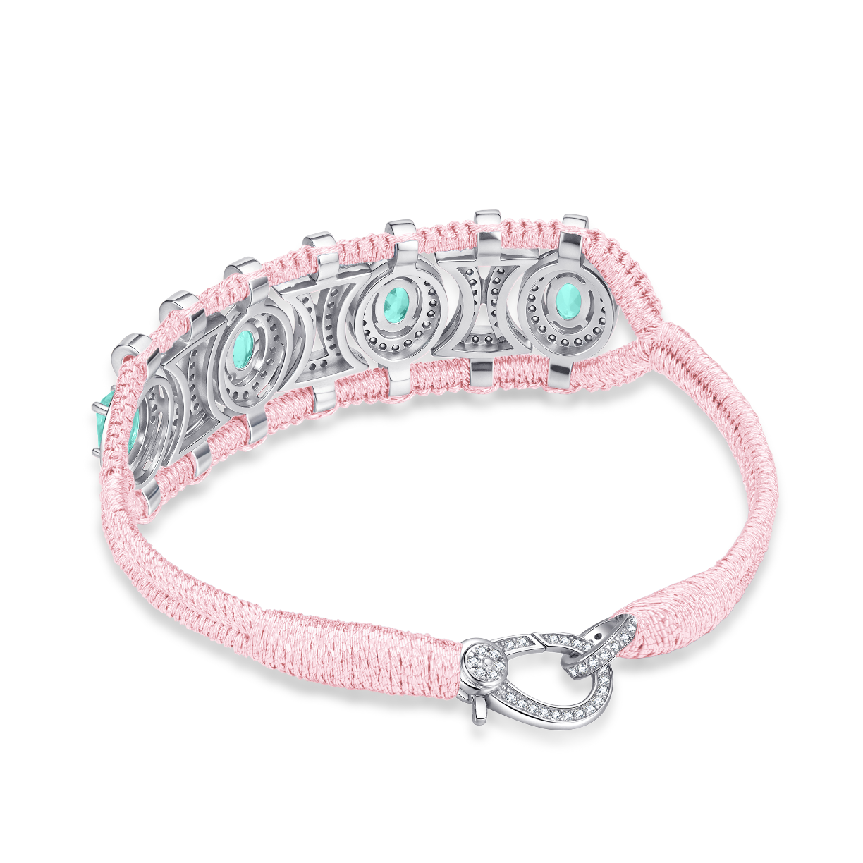 Olinda unicorn bracelet - Emeralds