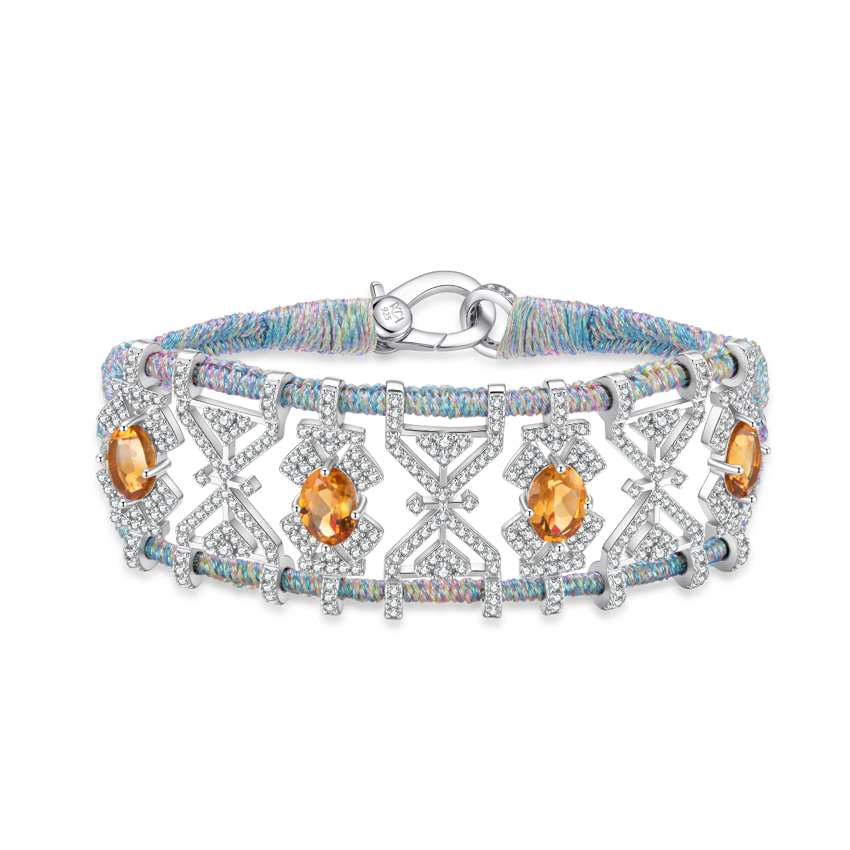 Bracelet Fortalezza Mermaid - Citrines