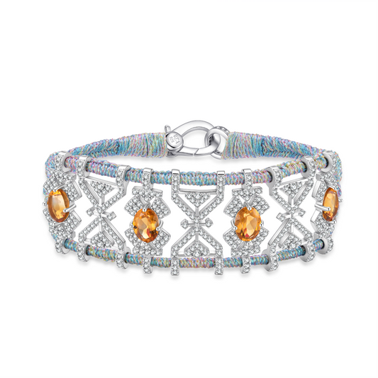 Bracelet Fortalezza Mermaid - Citrines