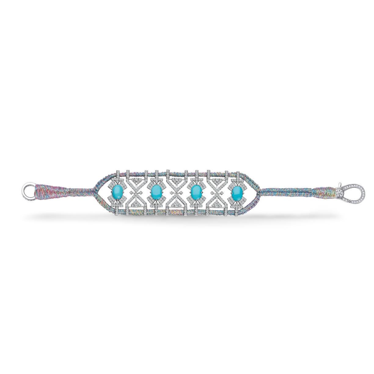 Bracelet Fortalezza Lipstick - Turquoises