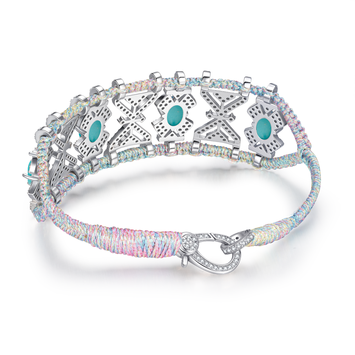 Bracelet Fortalezza Lipstick - Turquoises