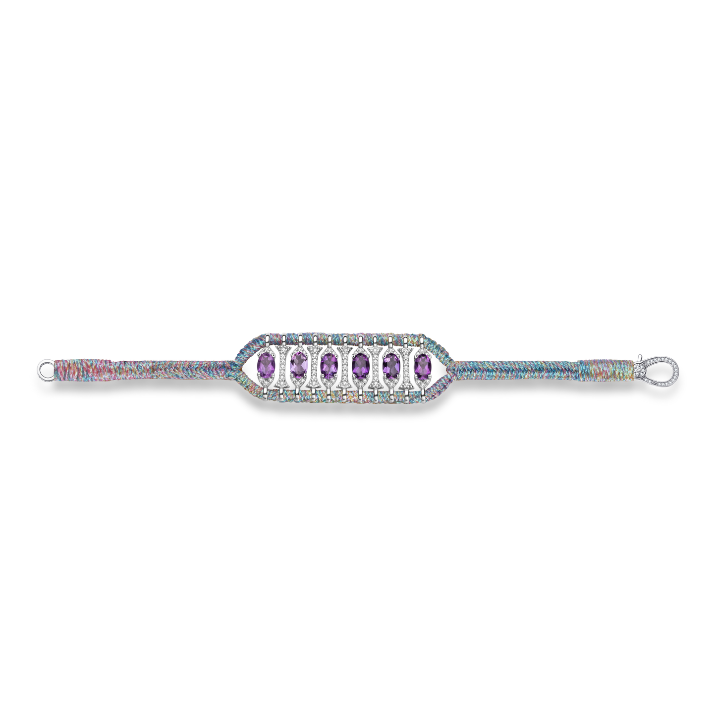 Bracelet Teresina mermaid - améthystes