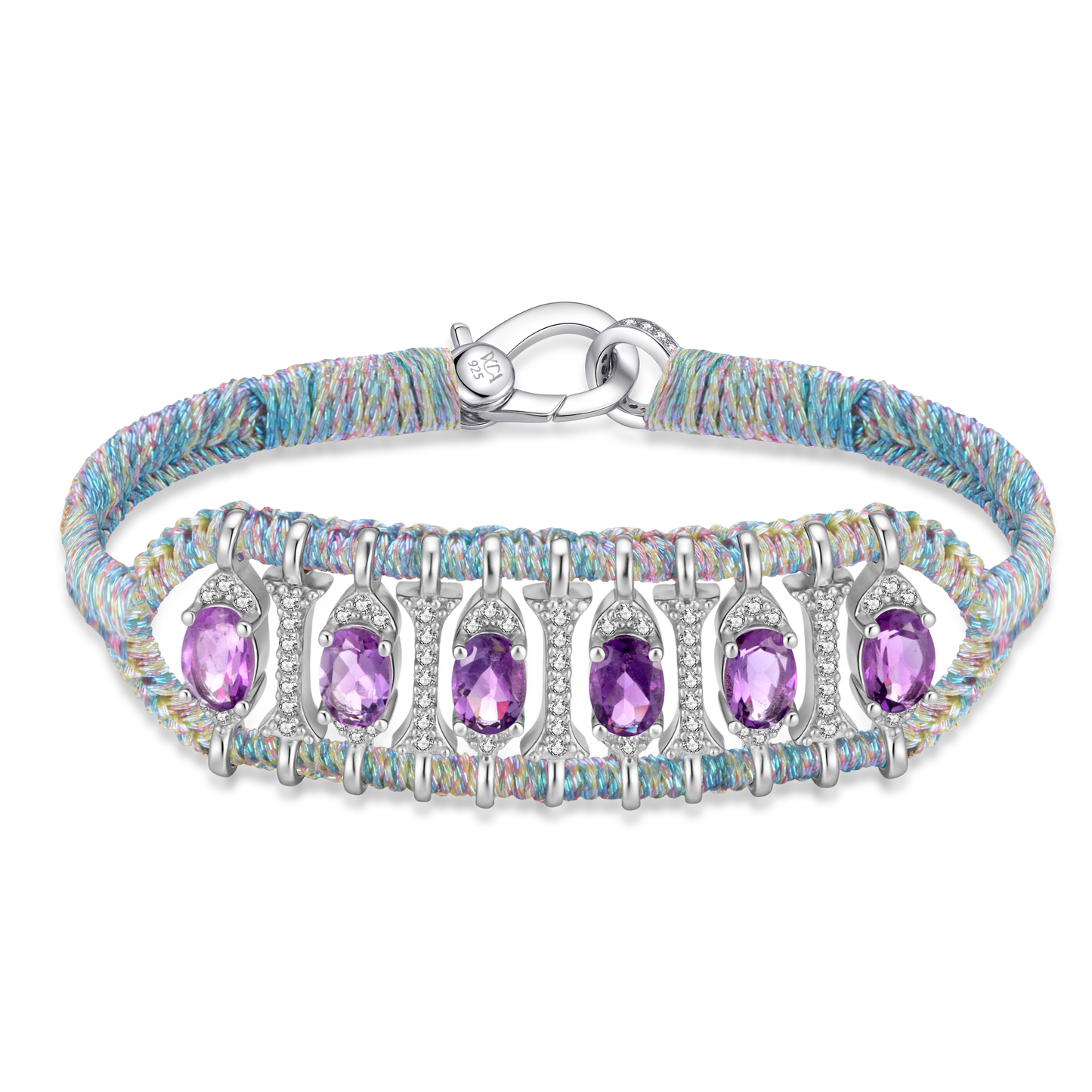 Bracelet Teresina mermaid - améthystes