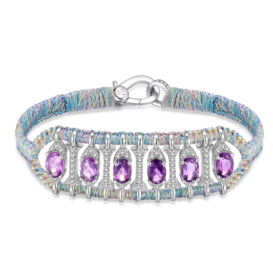 Bracelet Teresina mermaid - améthystes