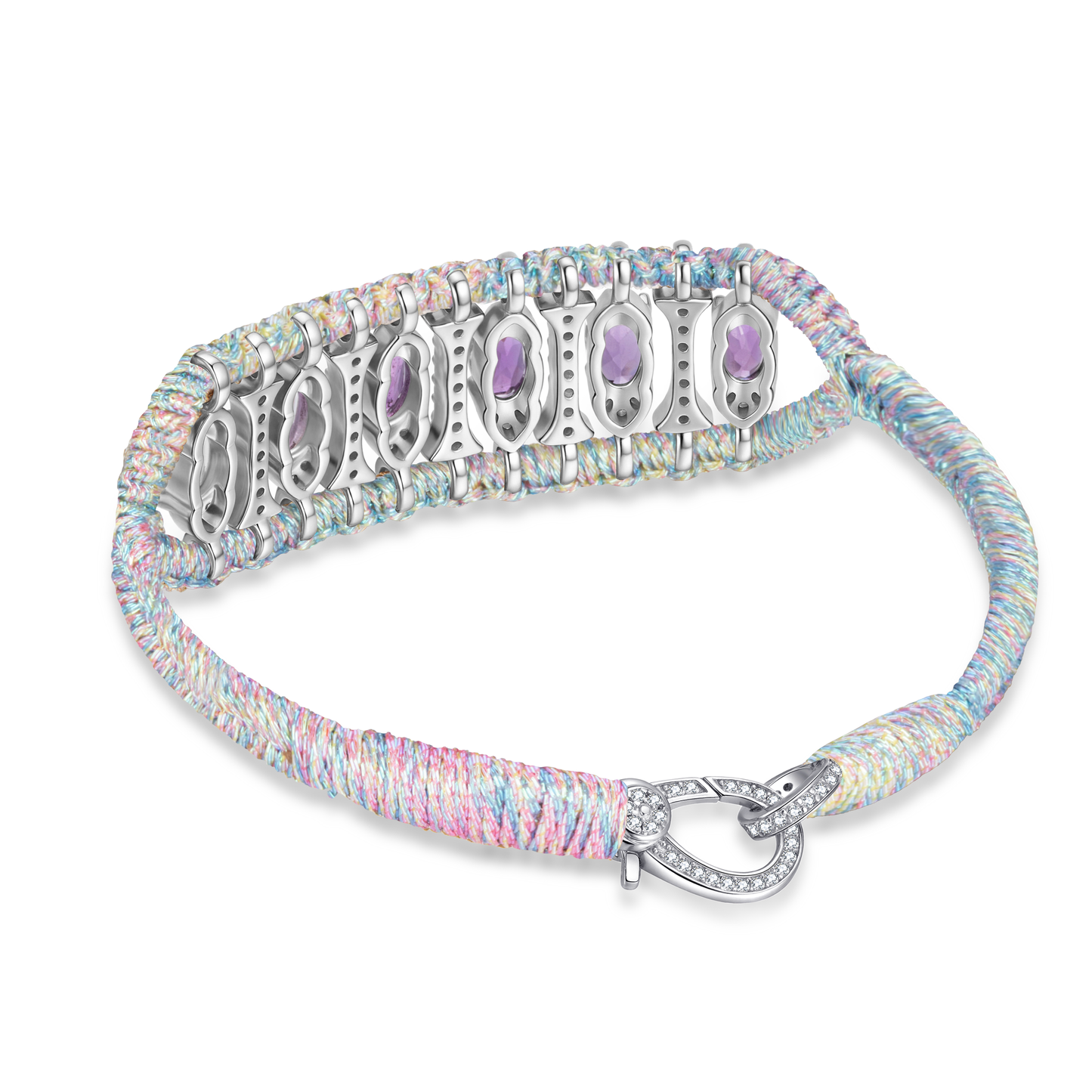 Bracelet Teresina mermaid - améthystes