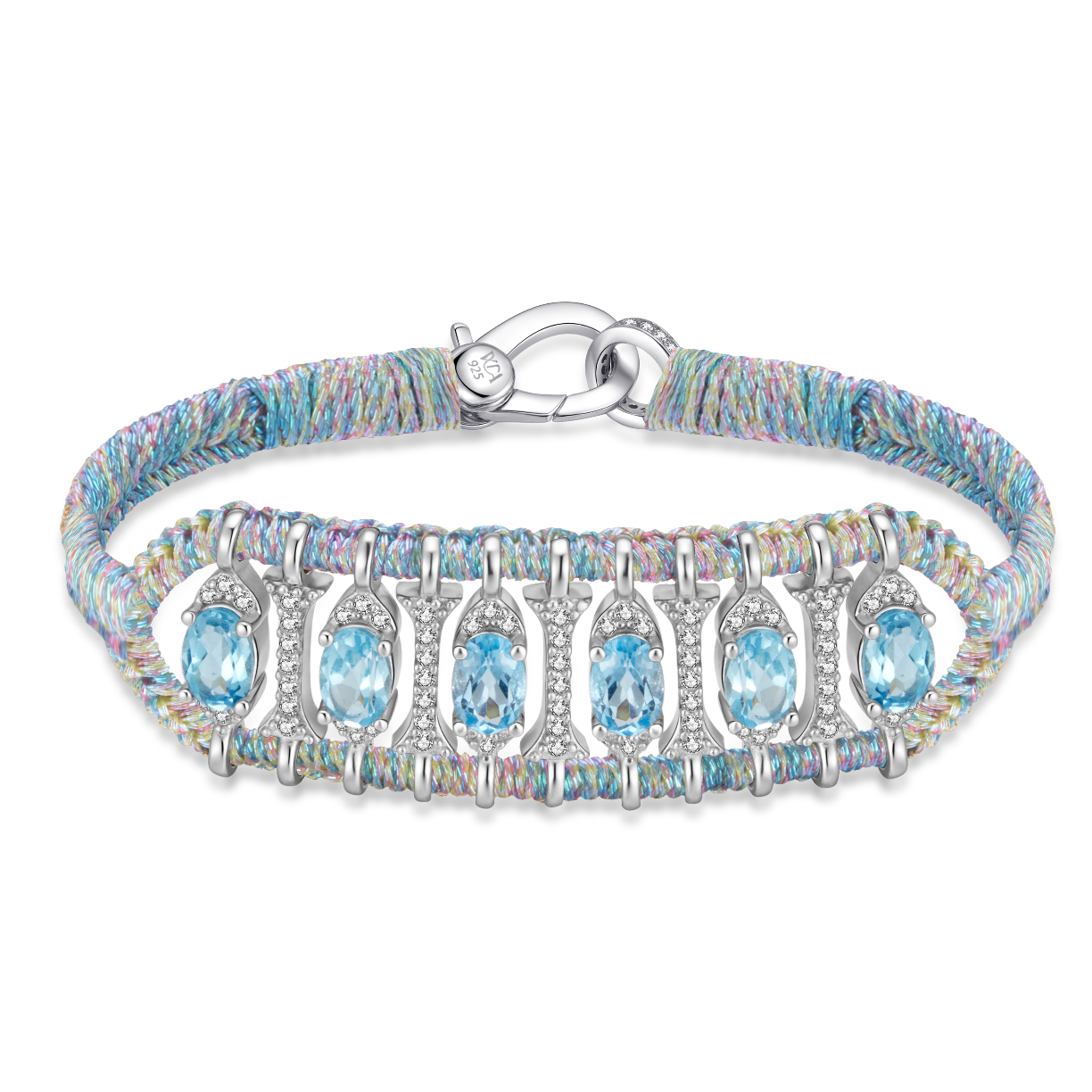 Bracelet Teresina mermaid - topazes