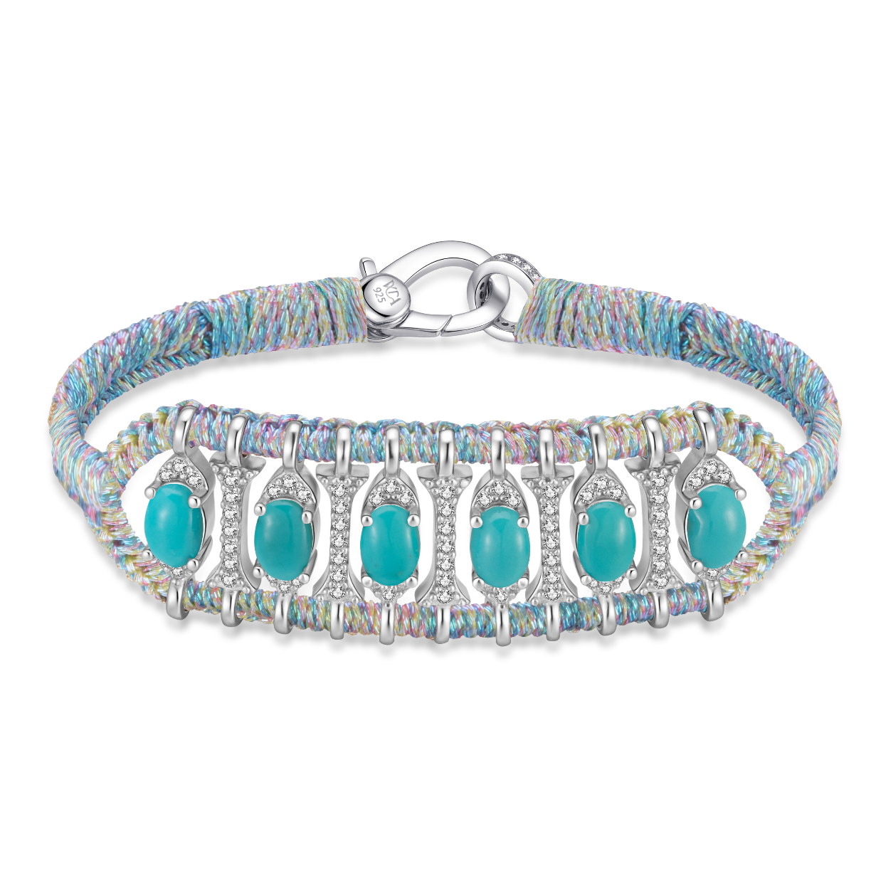 Bracelet Teresina Mermaid - Turquoises