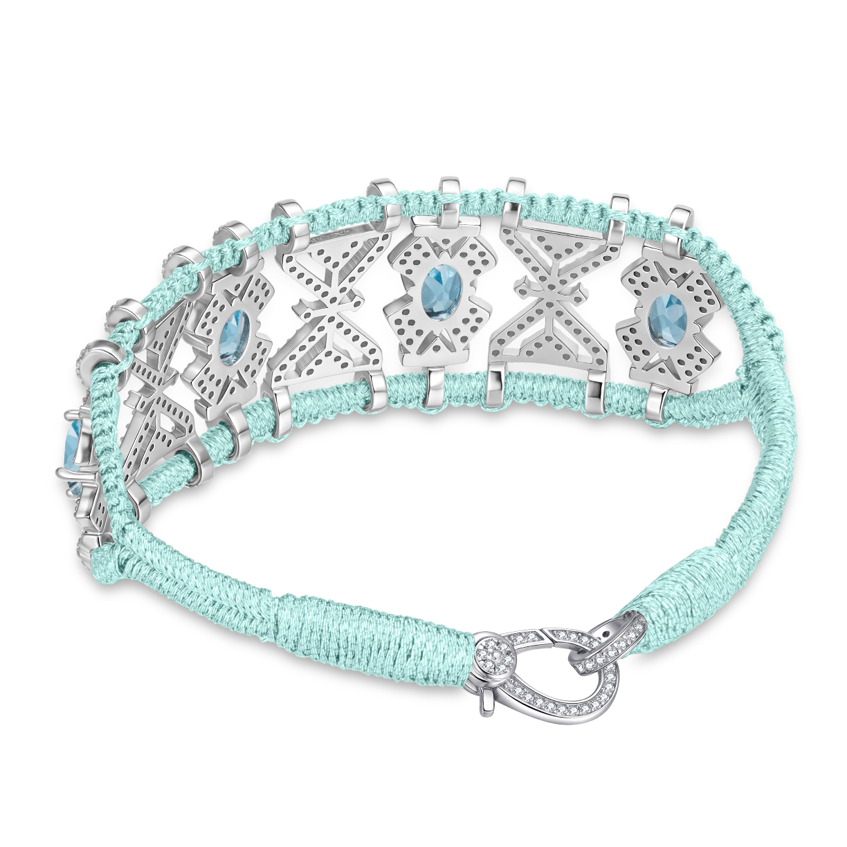 Bracelet Fortalezza water - Topazes