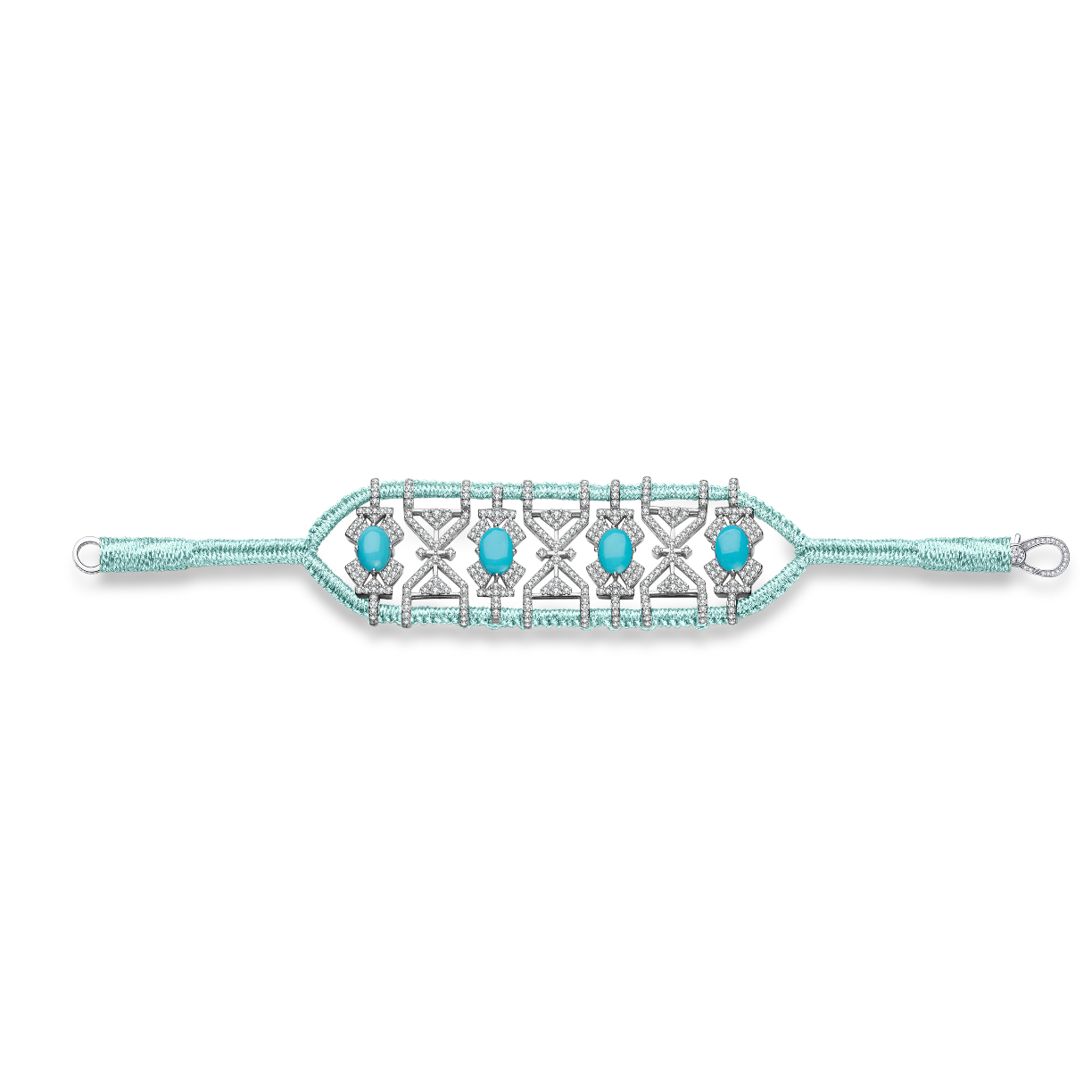 Bracelet Fortalezza Water - Turquoises