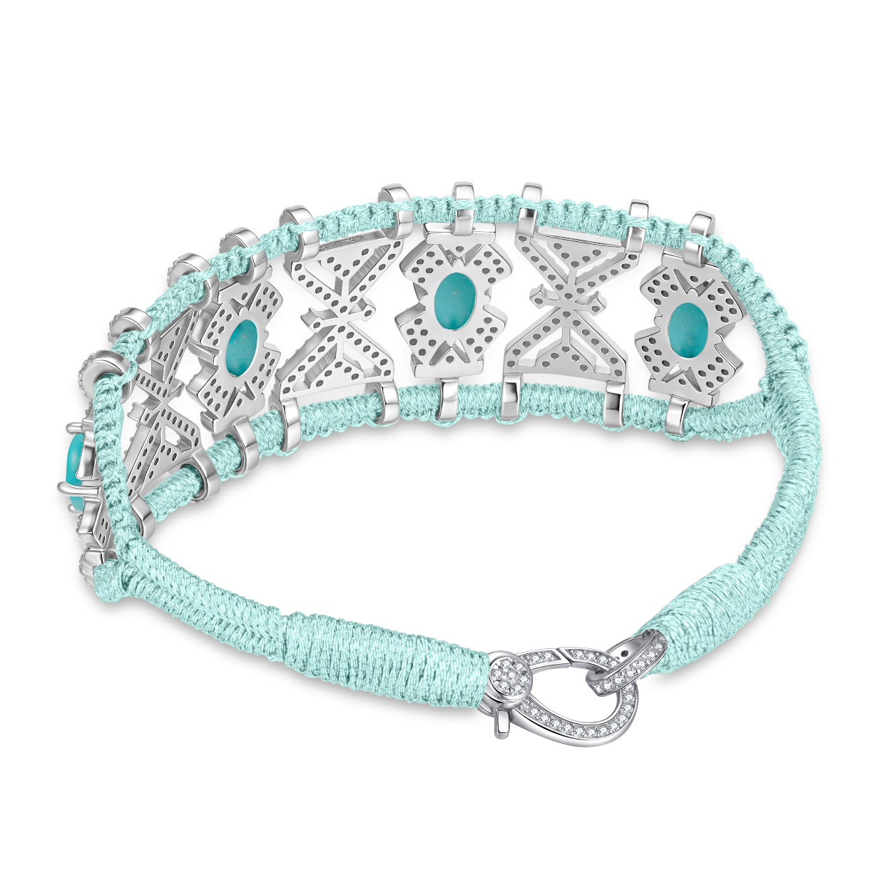 Bracelet Fortalezza Water - Turquoises