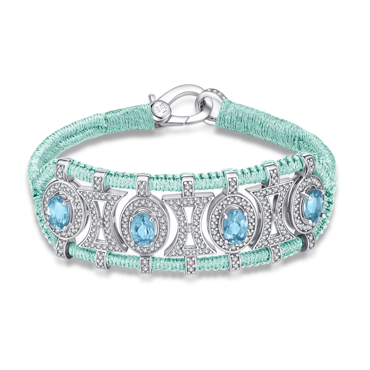 Bracelet Olinda water - Topazes