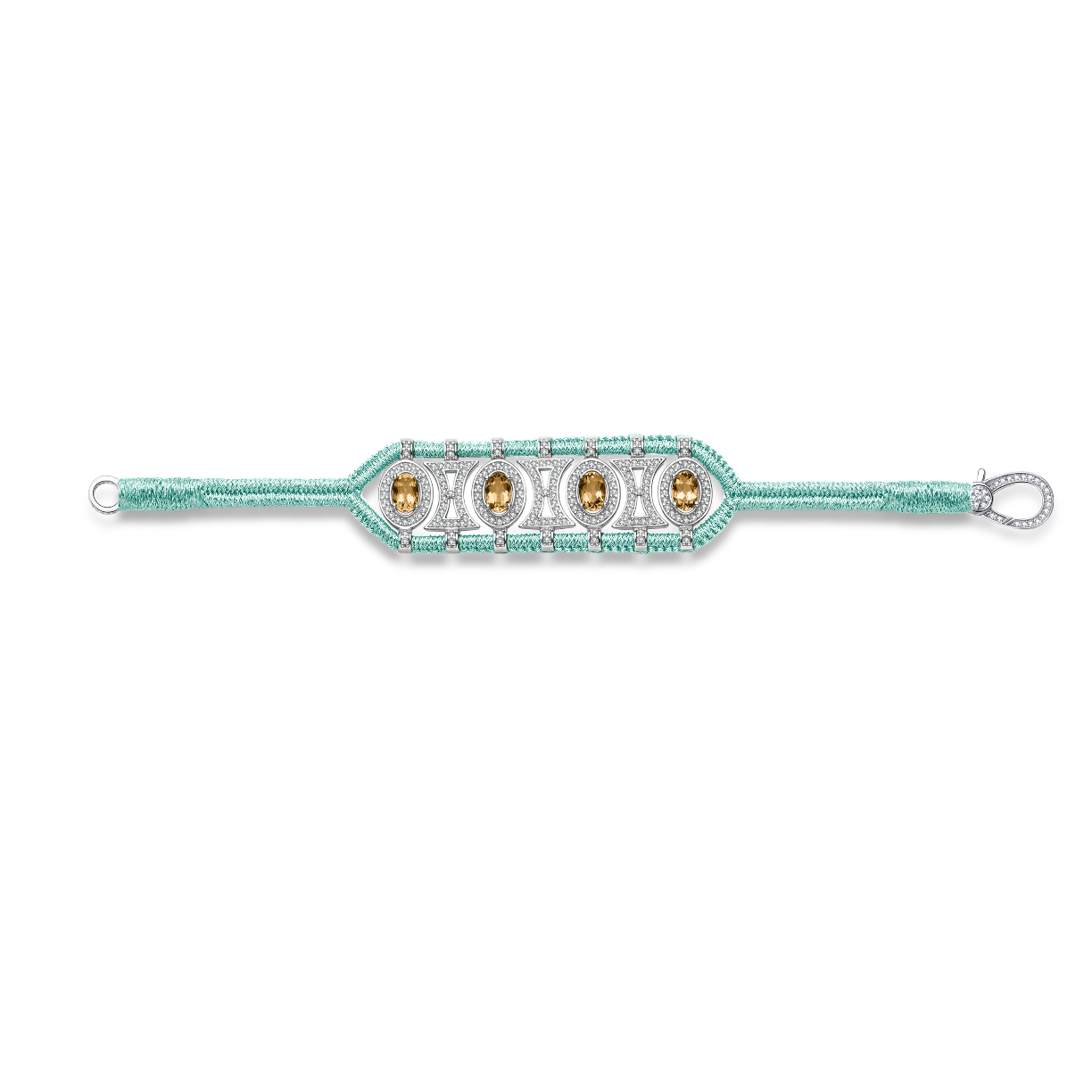 Olinda water bracelet - Citrines