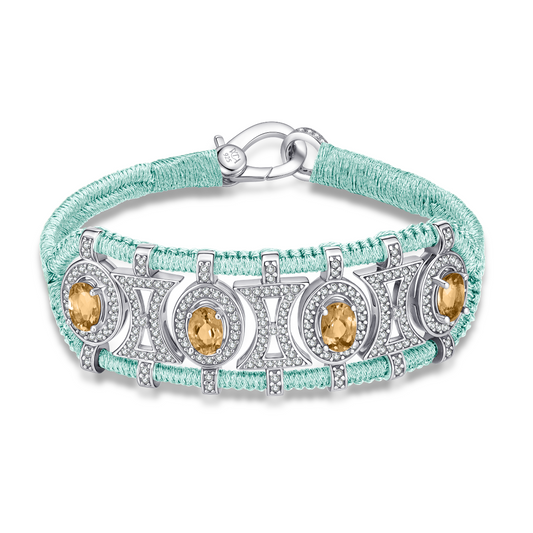 Olinda water bracelet - Citrines