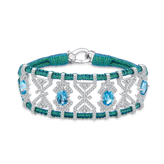 Bracelet Fortalezza fly - Topazes