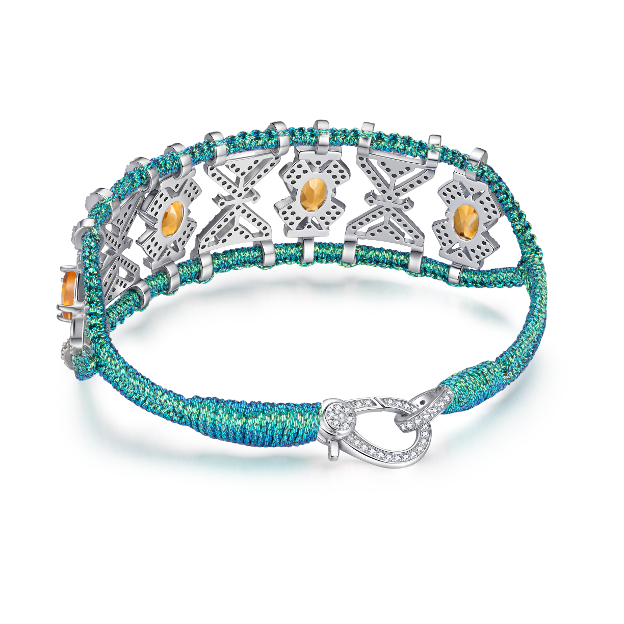 Bracelet Fortalezza Fly - Citrines