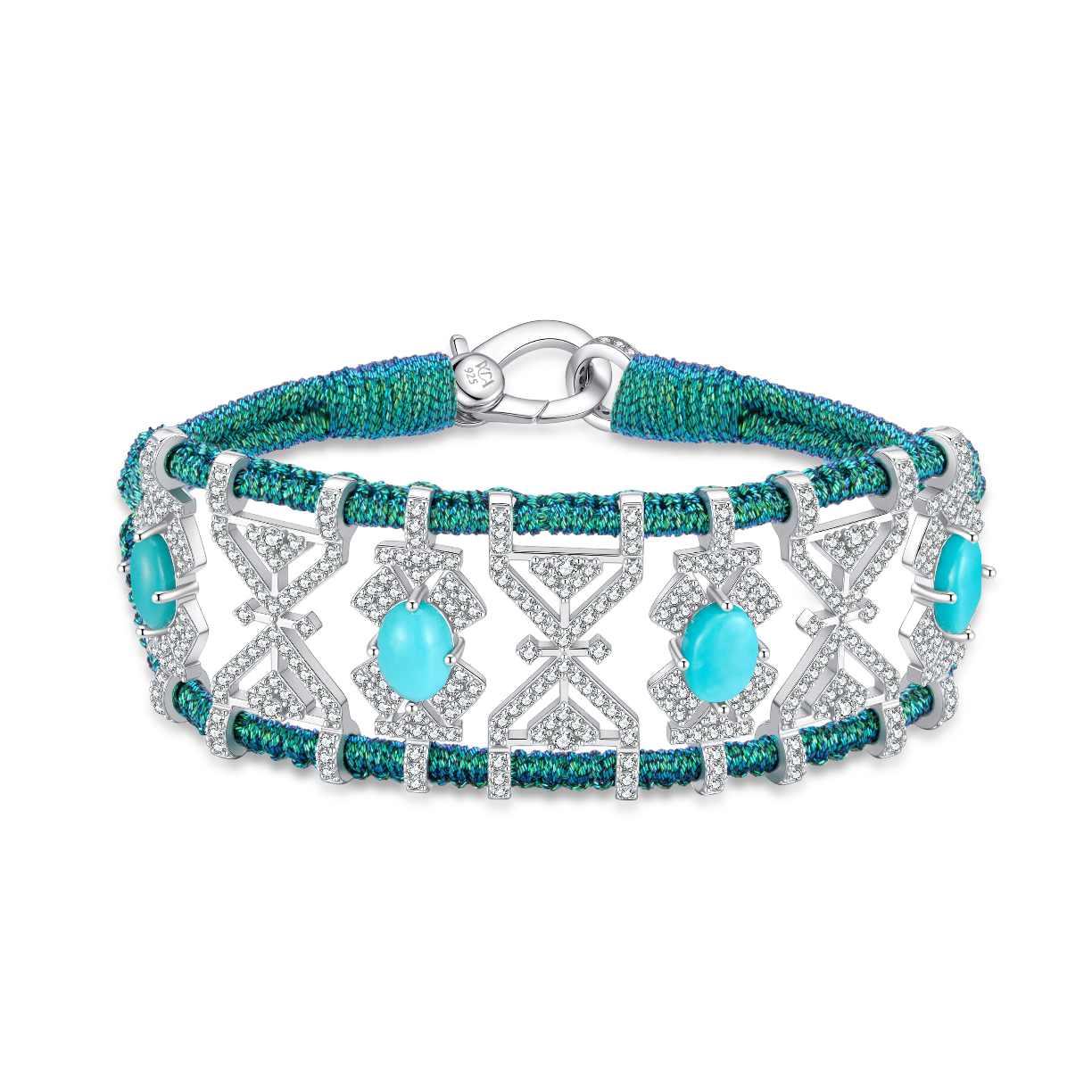 Bracelet Fortalezza Fly - Turquoises