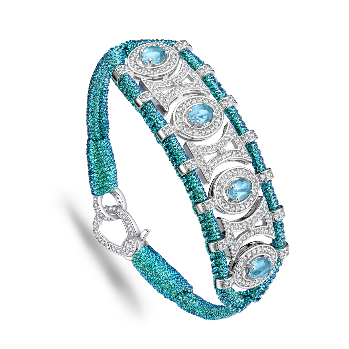 Olinda fly bracelet - Topazes