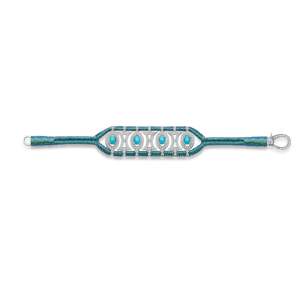 Bracelet Olinda fly - Turquoises