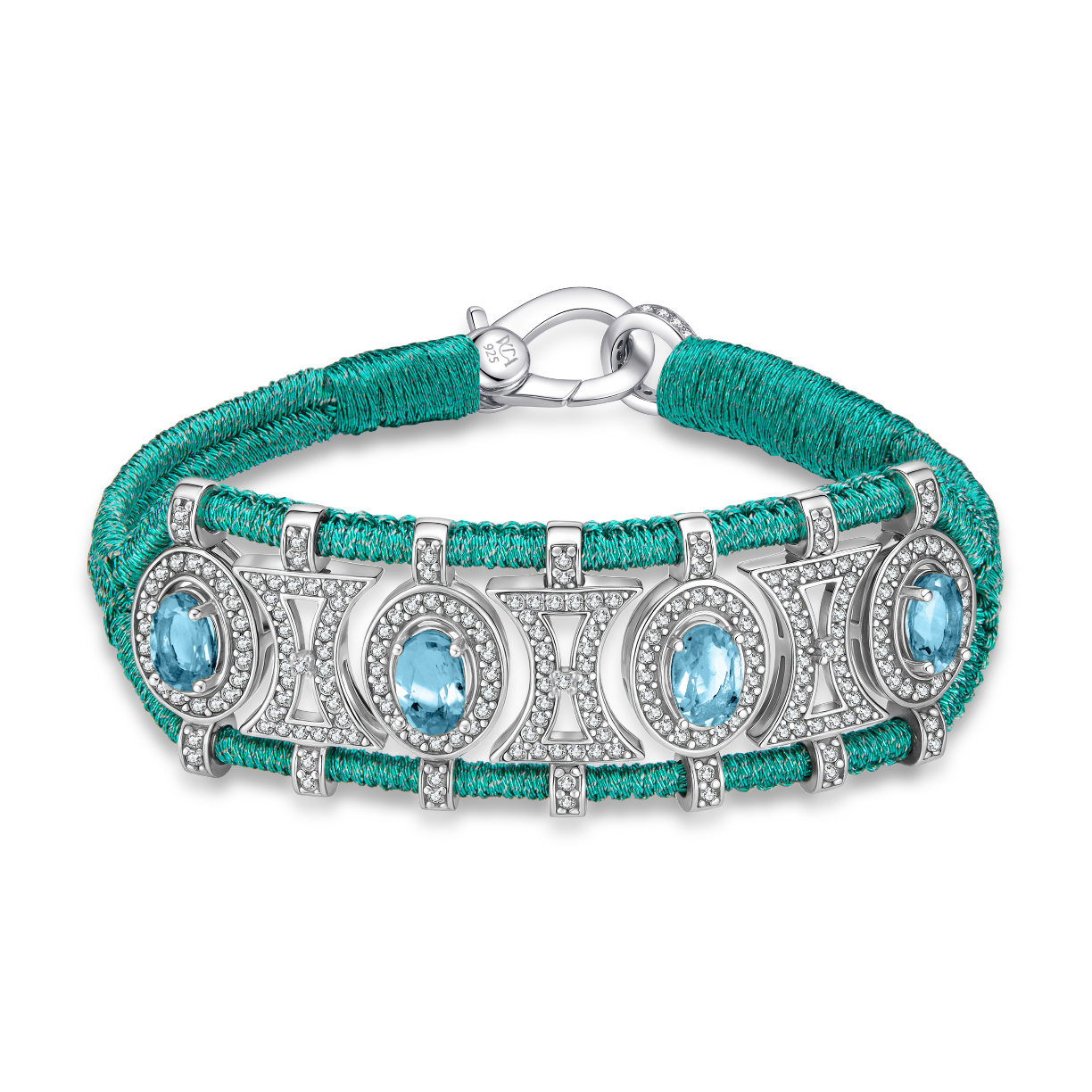 Olinda emerald bracelet - Topazes
