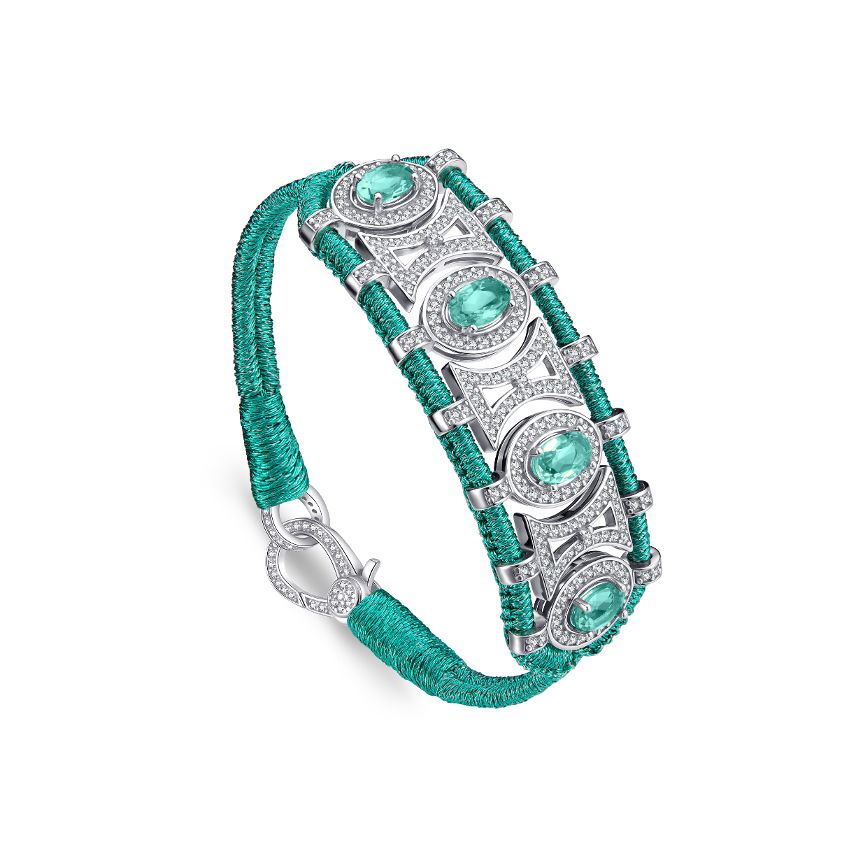 Olinda emerald bracelet - Emeralds