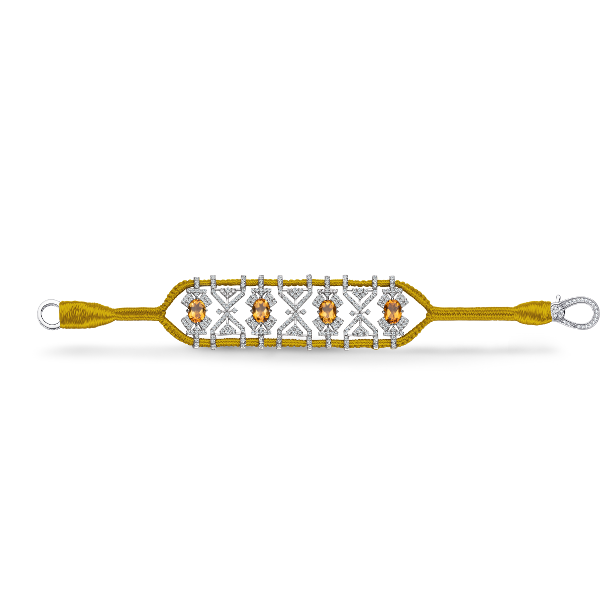 Bracelet Fortalezza Mordor - Citrines