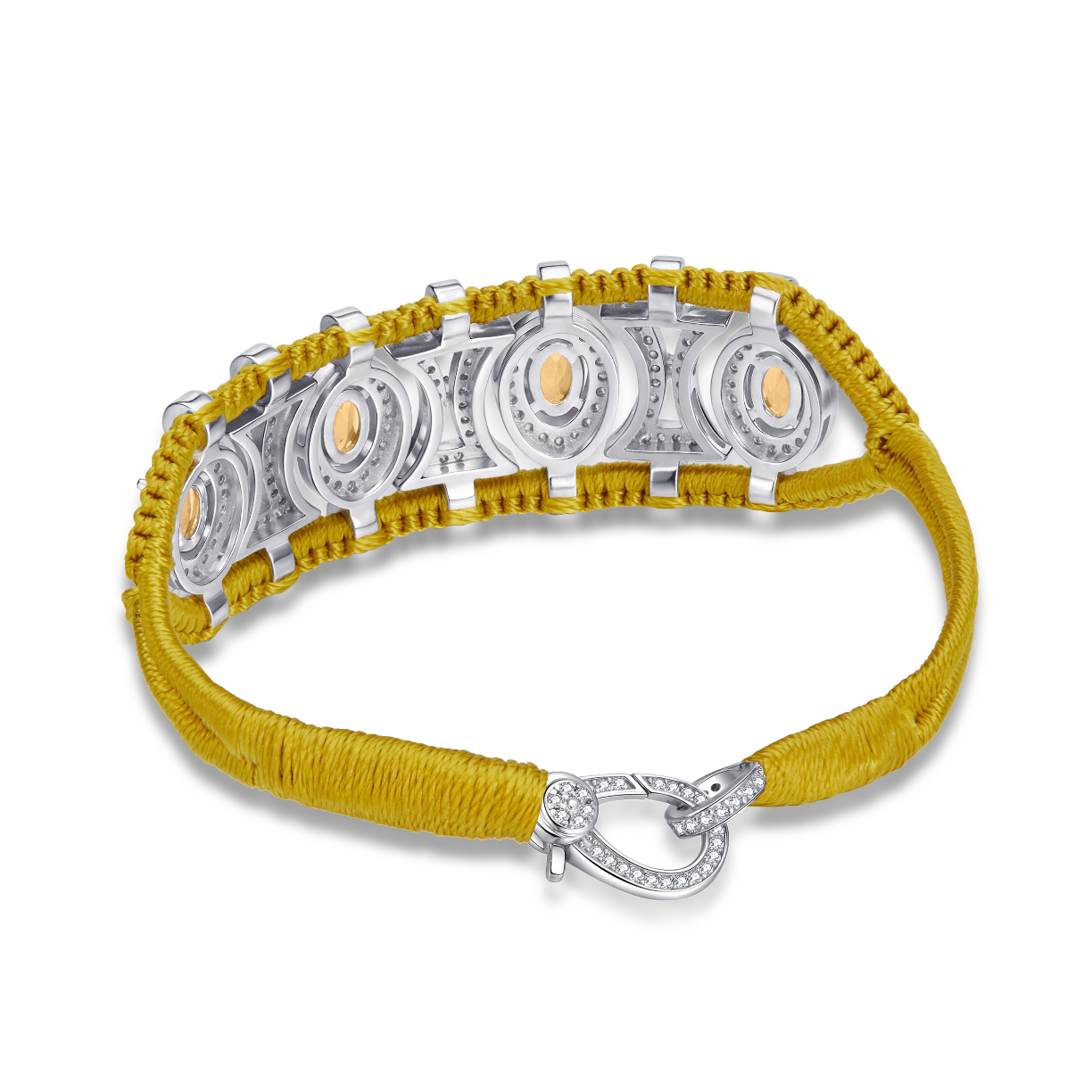 Bracelet Olinda mordor - Citrines