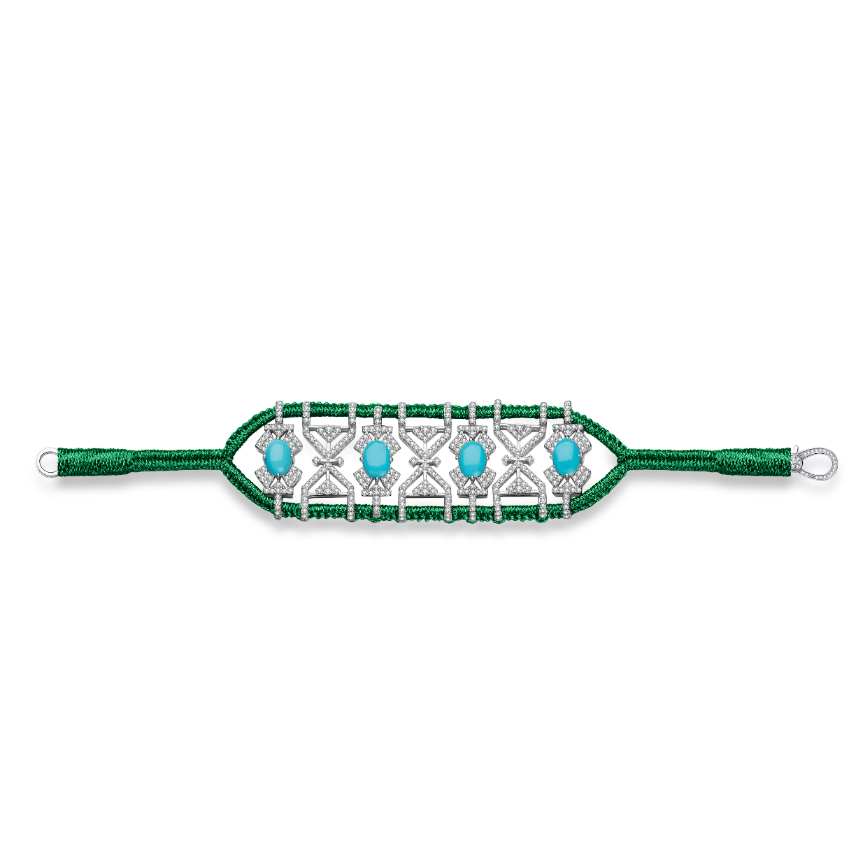 Bracelet Fortalezza Gold - Turquoises
