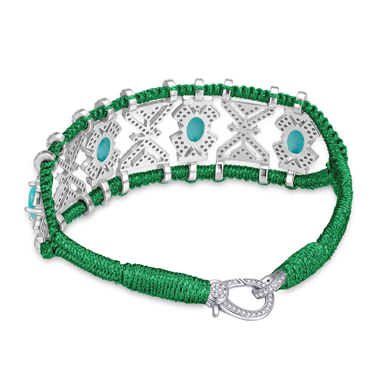 Bracelet Fortalezza Gold - Turquoises