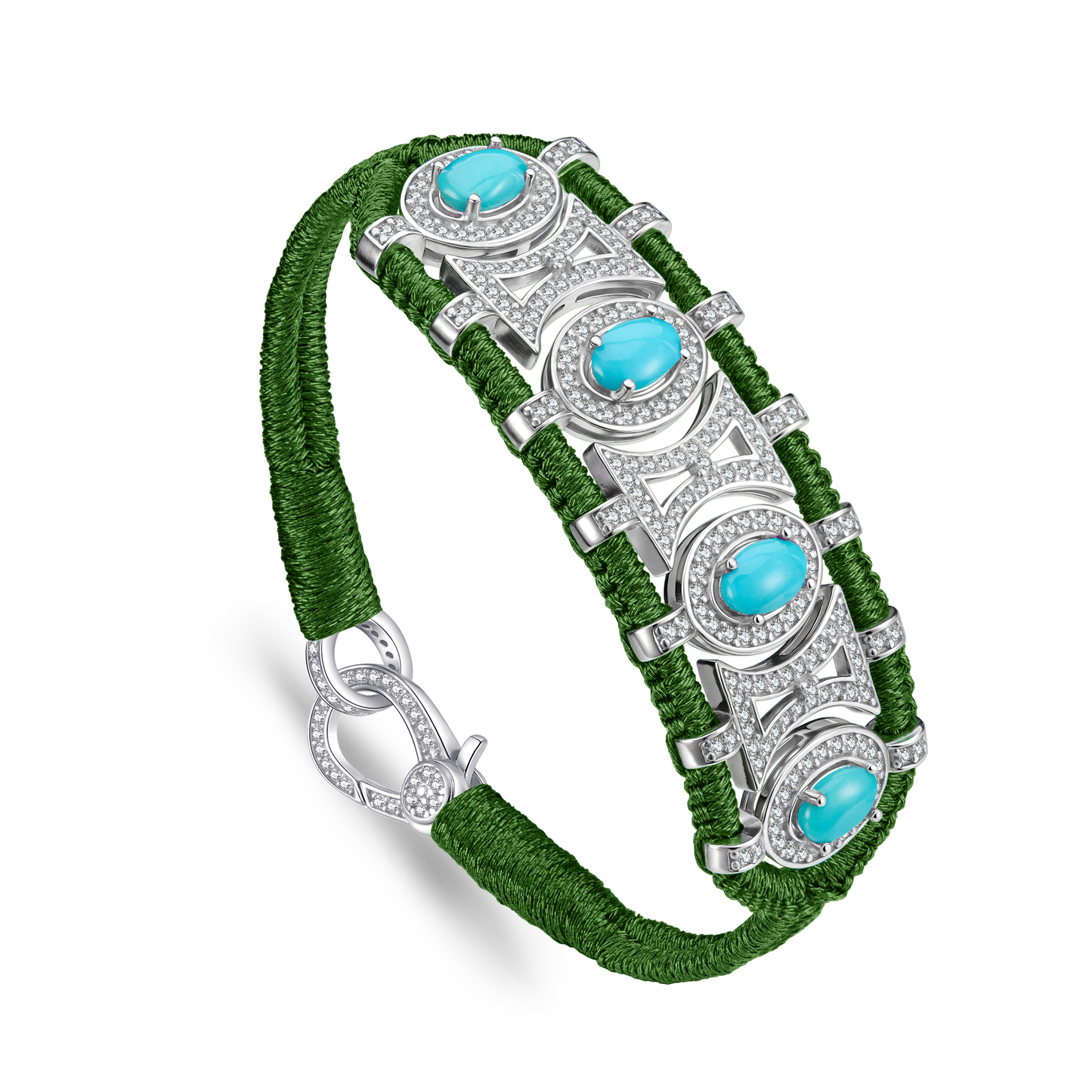 Olinda Pine bracelet - Turquoises