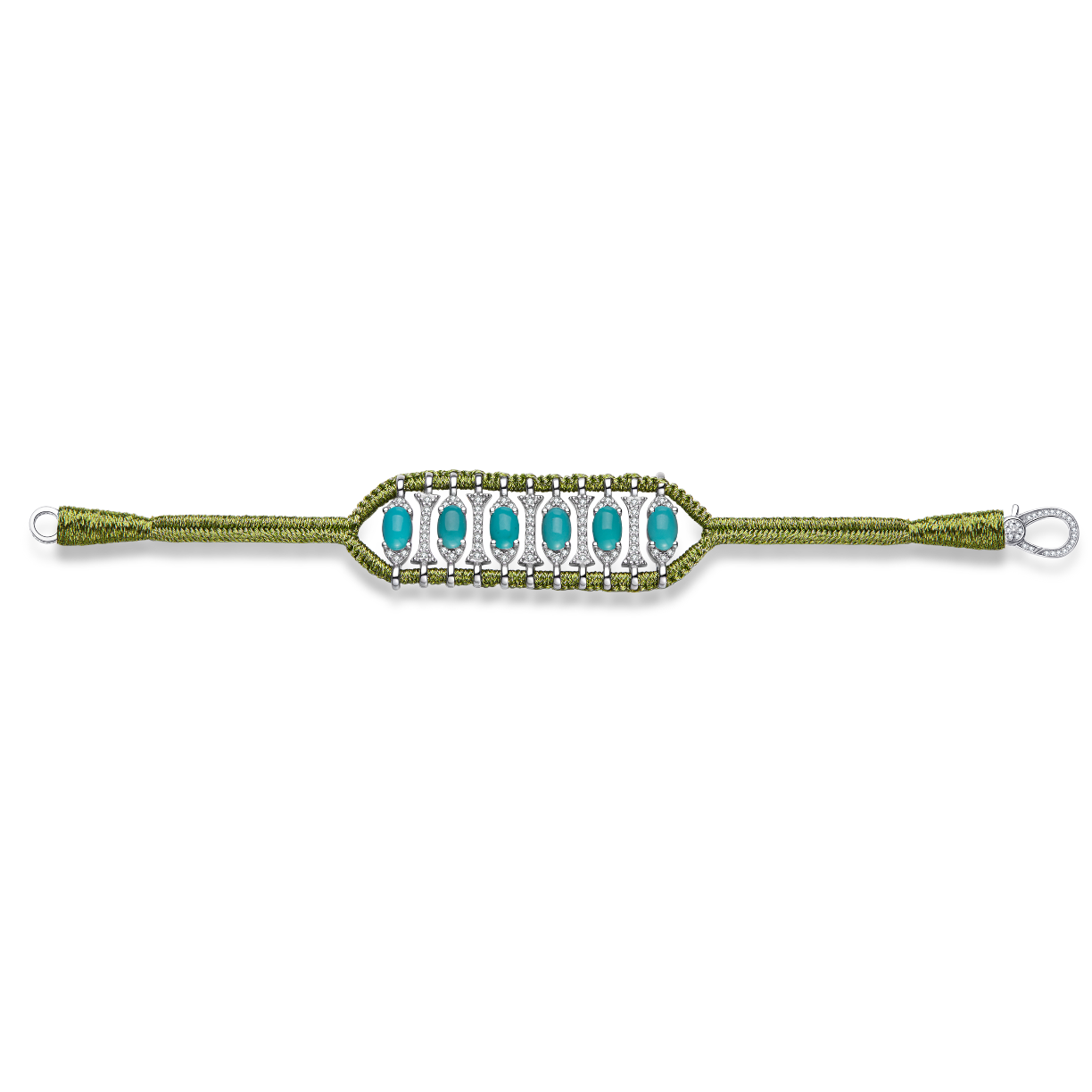 Bracelet Teresina Lime - Turquoises