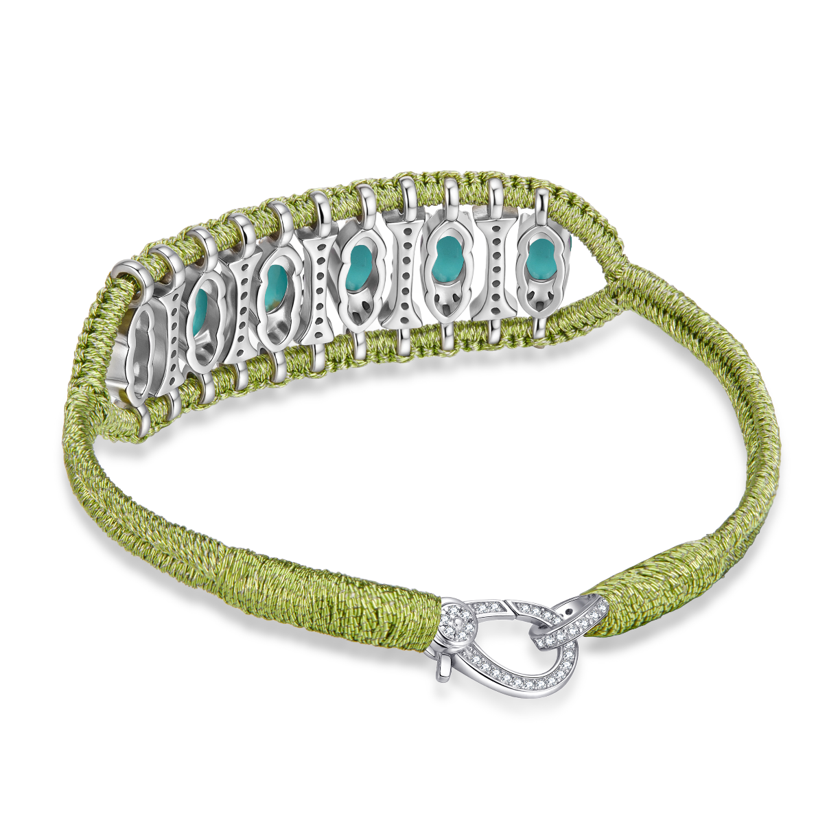 Bracelet Teresina Lime - Turquoises