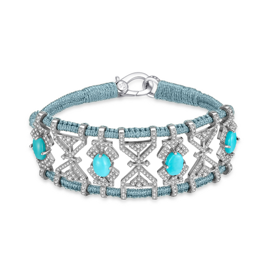 Bracelet Fortalezza Sky - Turquoises